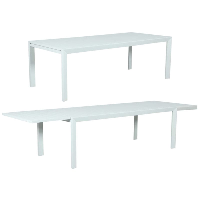 Eclipse Extension Dining Table – White