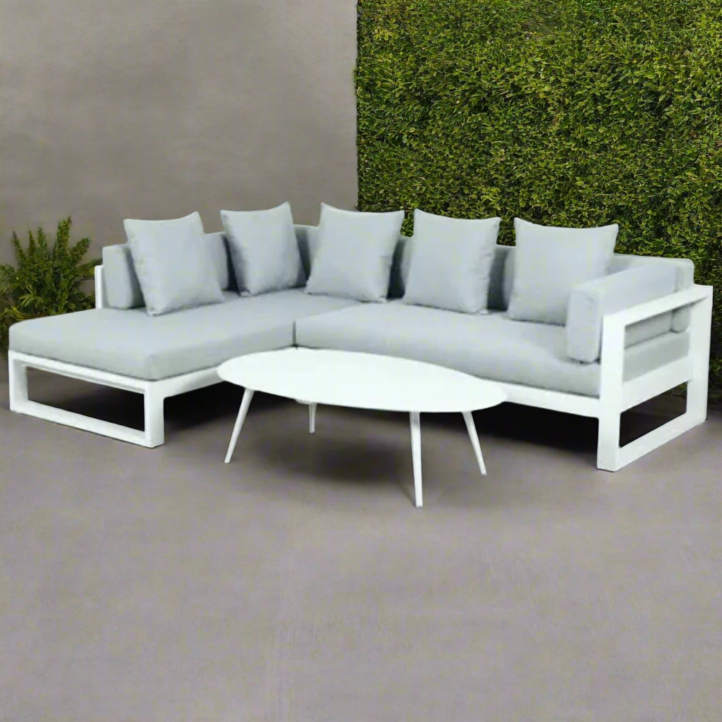 Willis Corner Lounge - White