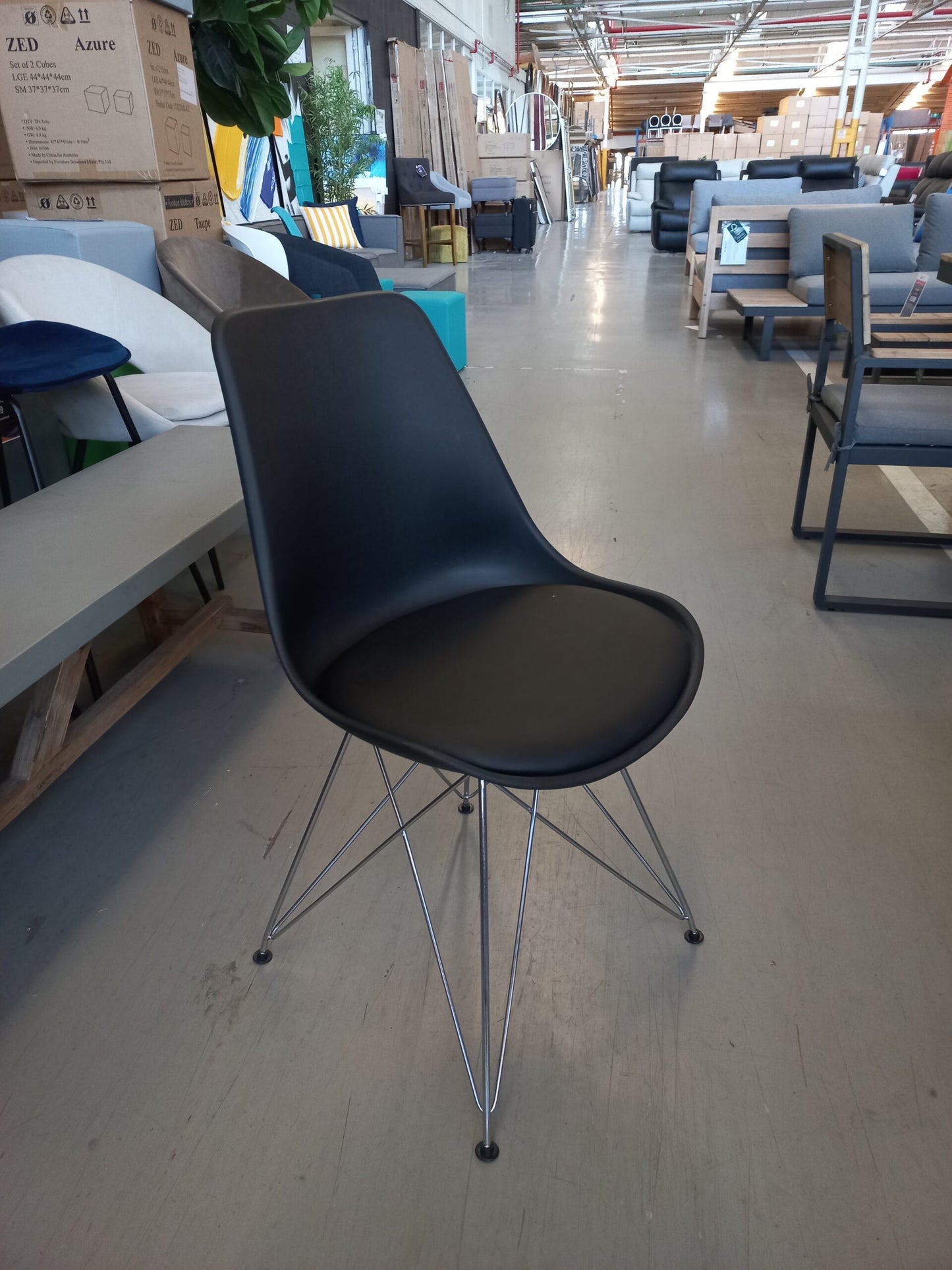 Sylvester Dining Chair – Black