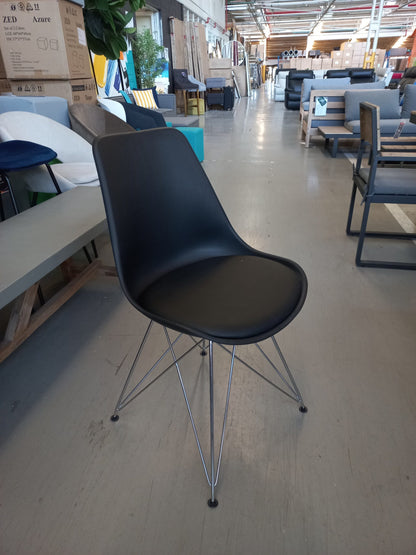 Sylvester Dining Chair – Black